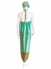 High Water Tie Dye Silk Vacation Dress - Mint & Sand