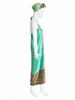High Water Tie Dye Silk Vacation Dress - Mint & Sand
