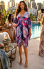 Mid Length Open Front Kaftan - Celebration