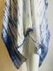 3/4 Long Silk Charmeuse V-Neck Kaftan