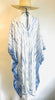 3/4 Long Silk Charmeuse V-Neck Kaftan