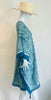 Mid Length Cotton/Silk V-Neck Kaftan