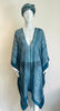 Mid Length Silk V-Neck Kaftan