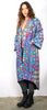 Mirrored/Blue - Vintage Kimono Coat
