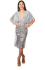 Sequin - Knee length Robe Dress