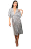 Sequin - Knee length Robe Dress