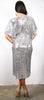 Sequin - Knee length Robe Dress