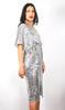 Sequin - Knee length Robe Dress