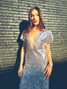 Sequin - V neck Dress