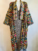 Embroidered Gypset Coat - Black