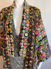 Embroidered Gypset Coat - Black