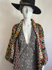 Embroidered Gypset Coat - Black