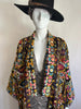 Embroidered Gypset Coat - Black