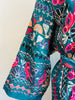Embroidered Gypset Coat - Teal