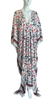 Long Silk V-neck Kaftan - Let's Anchor