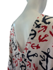 Long Silk V-neck Kaftan - Let's Anchor
