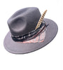 Fedora Custom Hat - Grey