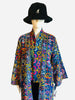 Embroidered Gypset Coat - Blue Multi