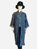 Embroidered Gypset Coat - Blue Multi