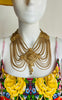 1960's Monet Festoon G.P Necklace