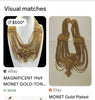 1960's Monet Festoon G.P Necklace