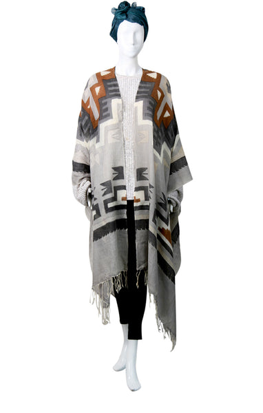 Tahoe - Open Front Wool Wrap