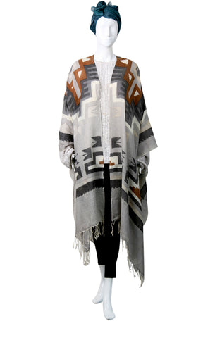 Tahoe - Open Front Wool Wrap