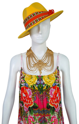 1960's Monet Festoon G.P Necklace