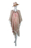 Knee Length Open Front Kaftan - Midsummer