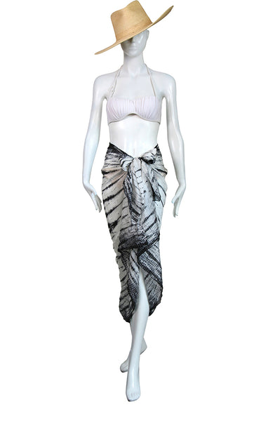 Tie Dye Silk Sarong & Mega Scarf