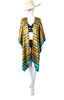Mid Length Silk Kaftan - Desert Sunset