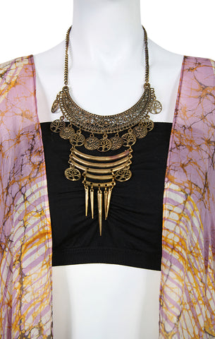 Tree of Life Coin Necklace