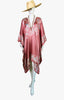 V-Neck Silk Cover Up Kaftan