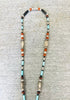 Beaded Necklace With Horn Pendant