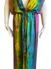 Tie Dye Silk Robe