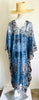 3/4 Long Open Front Silk Kaftan