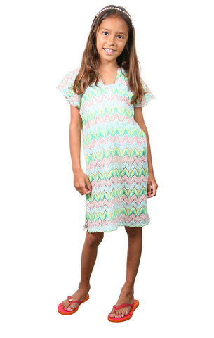 Mermaid - Kids V-Neck Tunic Dress