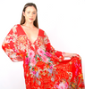 China Rose - Eiffel Maxi Kaftan