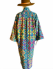 Embroidered Gypset Coat - Teal Multi