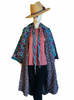 Embroidered Gypset Coat - Teal Multi
