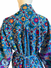 Embroidered Gypset Coat - Teal Multi