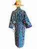Embroidered Gypset Coat - Teal Multi