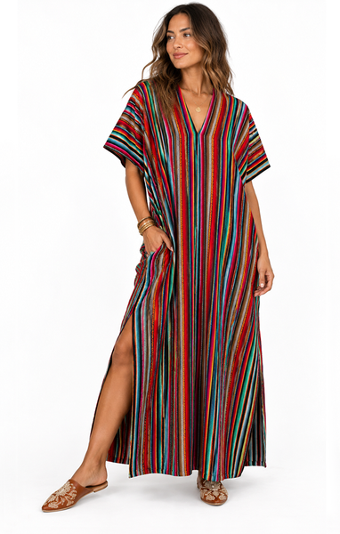 Radiant Weave - Mykonos Pocket Kaftan