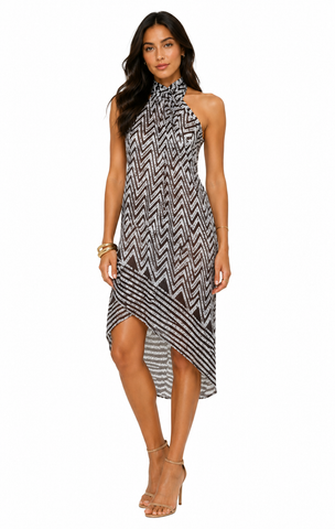 Silk Sarong & Mega Scarf - Zig Zag