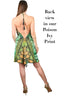 Green Feather - Mini Maxi Dress