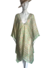 V-Neck Silk Cover Up - Midsummer