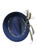 Fedora Custom Hat - Navy Blue