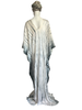 Extra Long Silk Kaftan with Open Front
