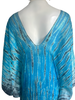 Long Silk Cover Up Kaftan - Sheer