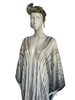 Extra Long Silk Kaftan with Open Front